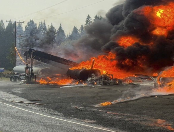 Catastrophic Gas Explosion At C & N Petroleum Company Gas Plant In Rio, Brazil